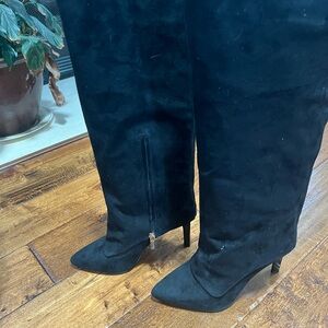 Jessica Simpson, Brykia boots, 5 1/2, black suede new